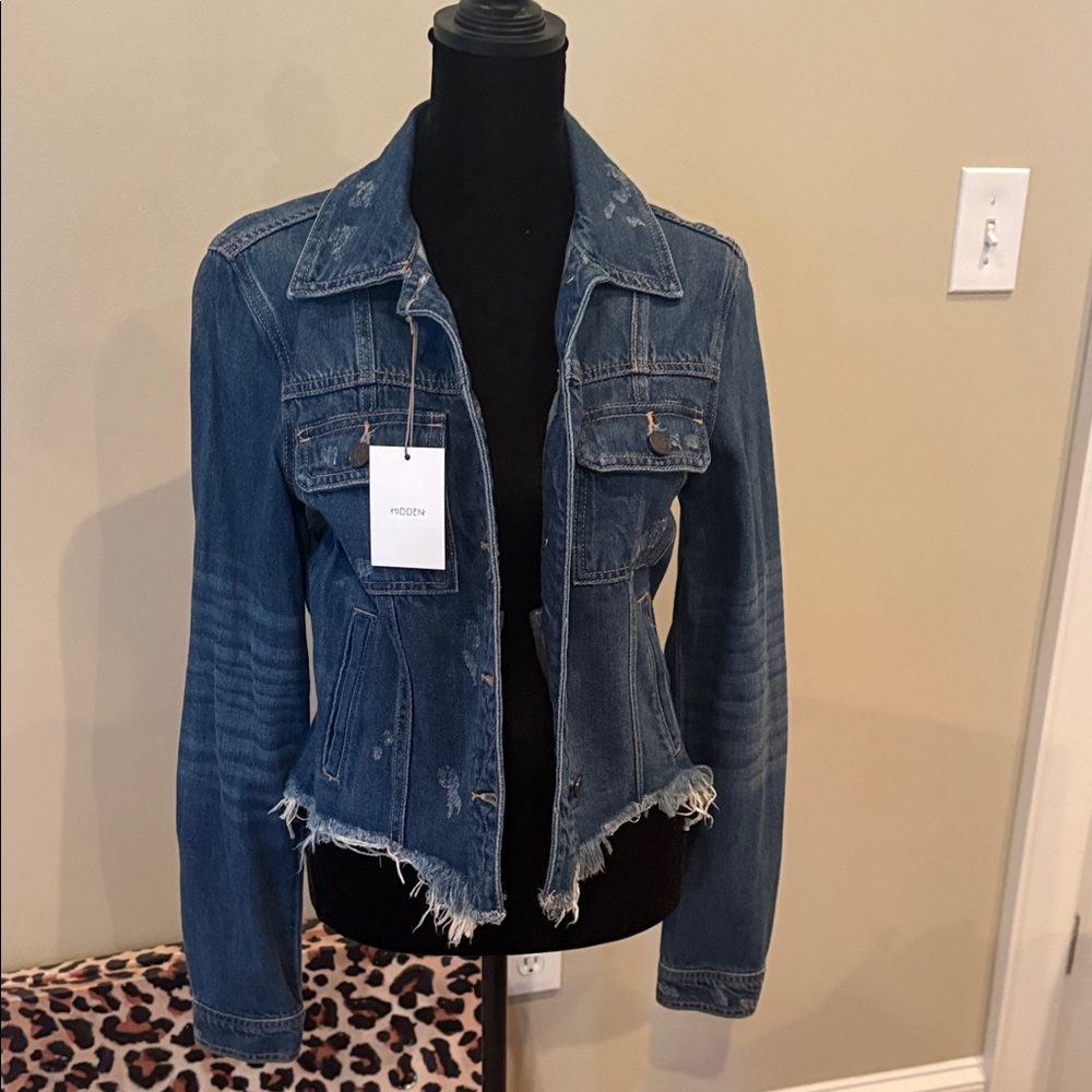 Hidden Denim Jacket